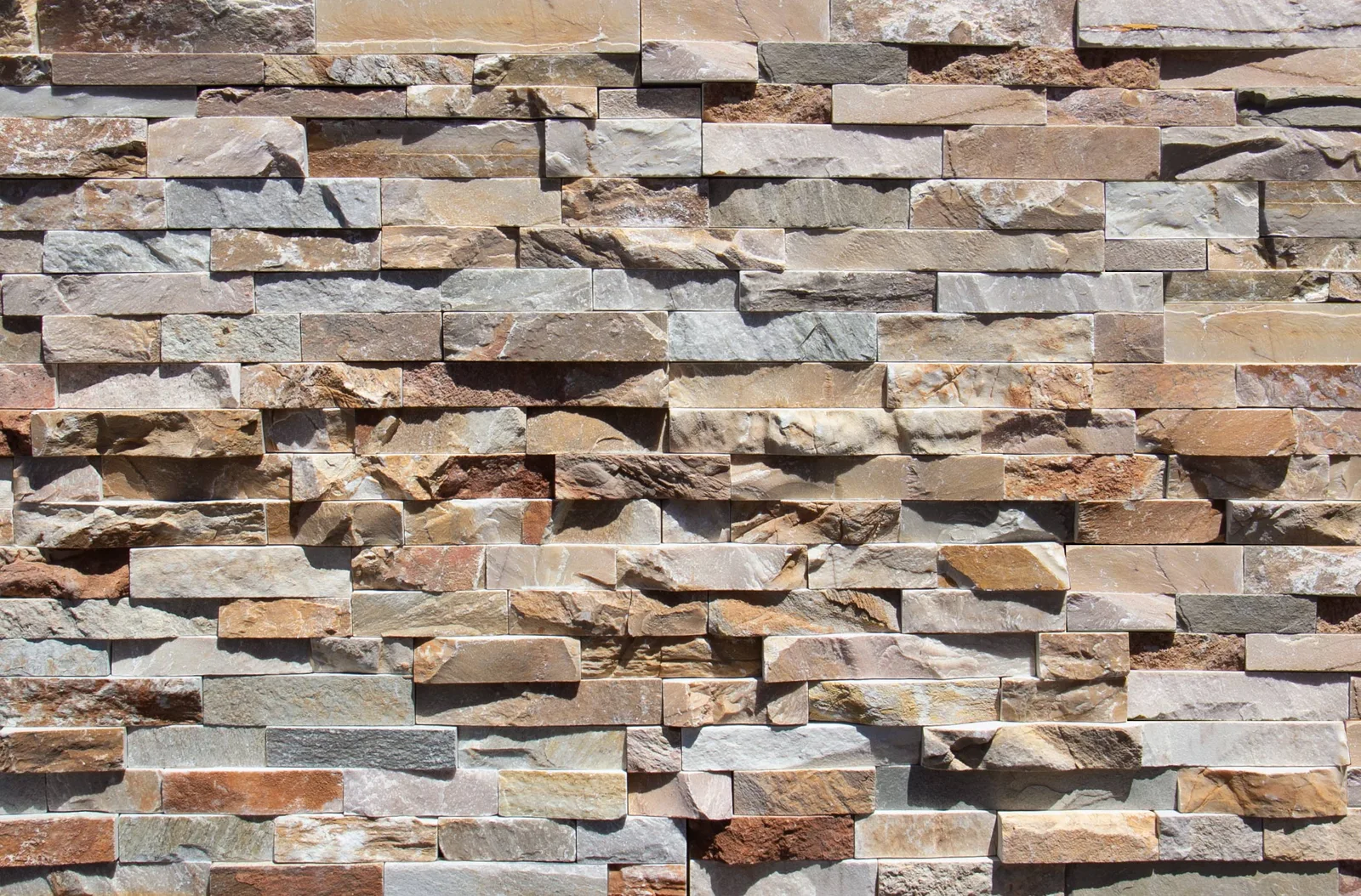 Beige Quartz Natural Stone Ledger Panel