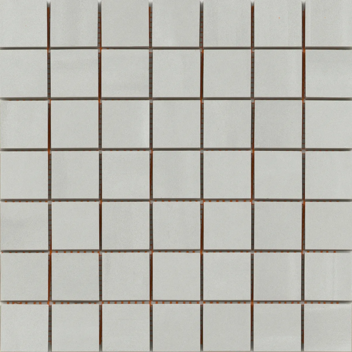 Silhouette Mosaic Tile in Figure, Shadow, and Contour colors, 13x13 inches, matte finish porcelain material