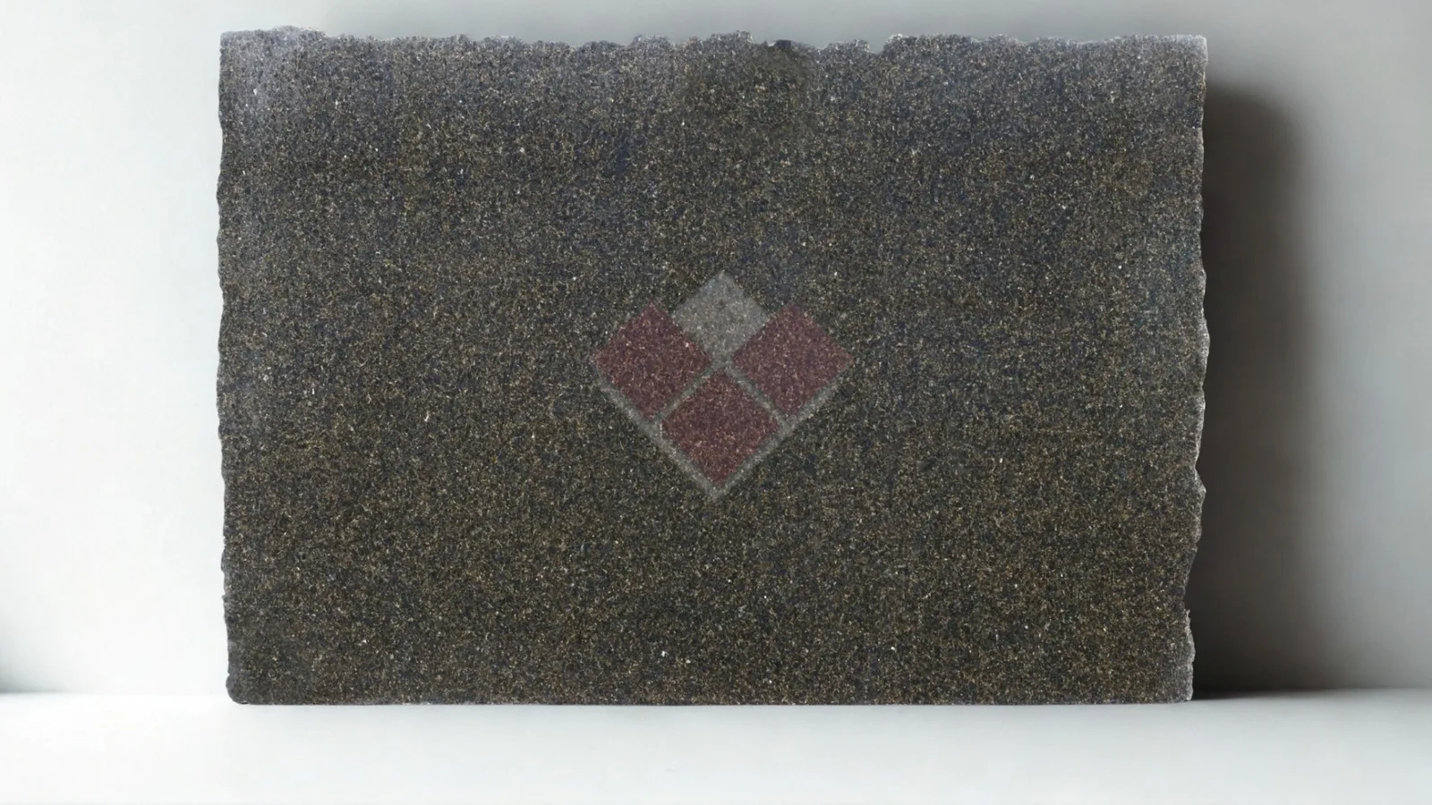 Ubatuba Green Granite Countertop 3/4" thick brushed and polished finish