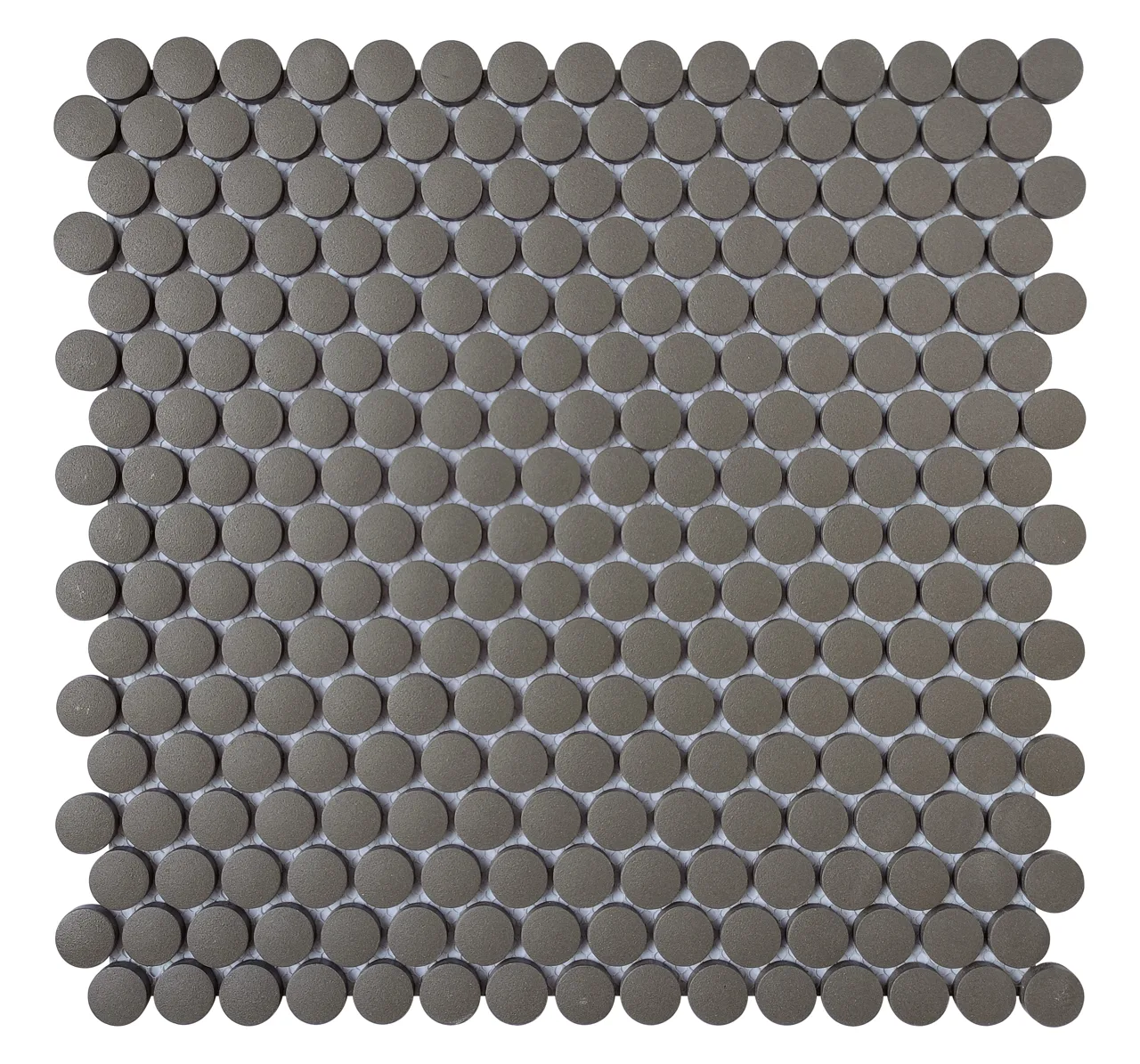 Taupe Penny Round