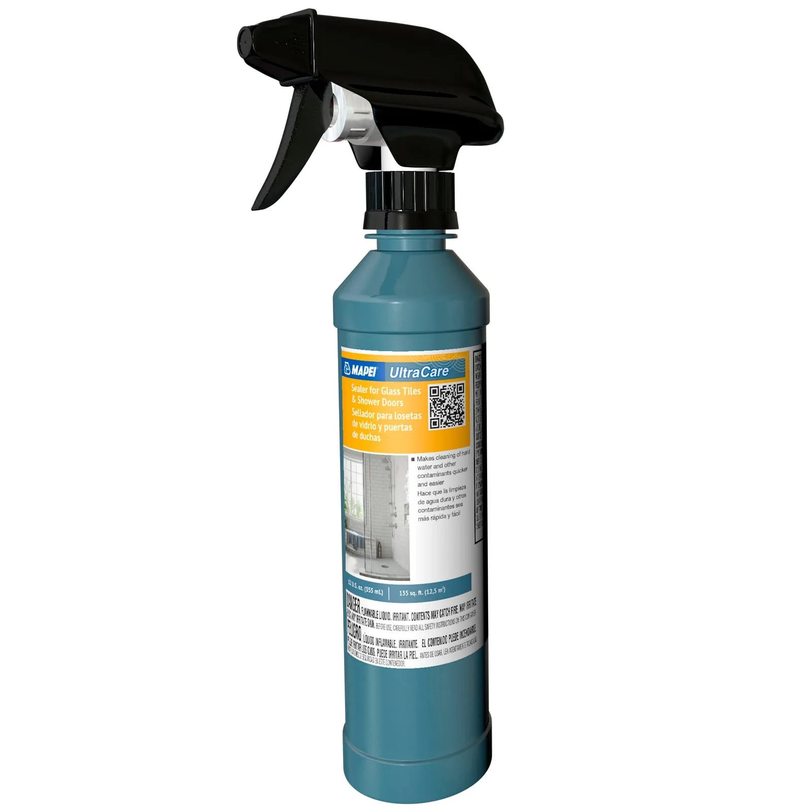 Mapei Glass Tile and Shower Door Sealer 12 fl oz Clear Sealer and Finish