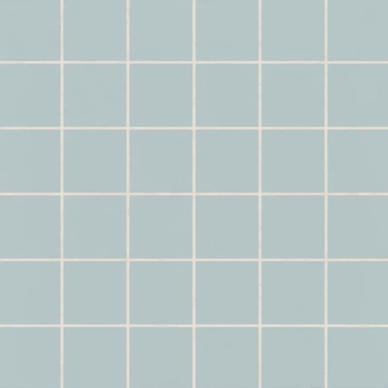 Marin Misty Blue Mosaic Tile in light blue porcelain, various shapes and sizes, matte finish