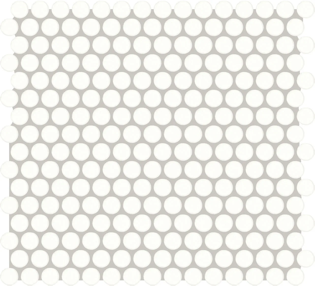 American Olean Color Story Mosaics Ice White