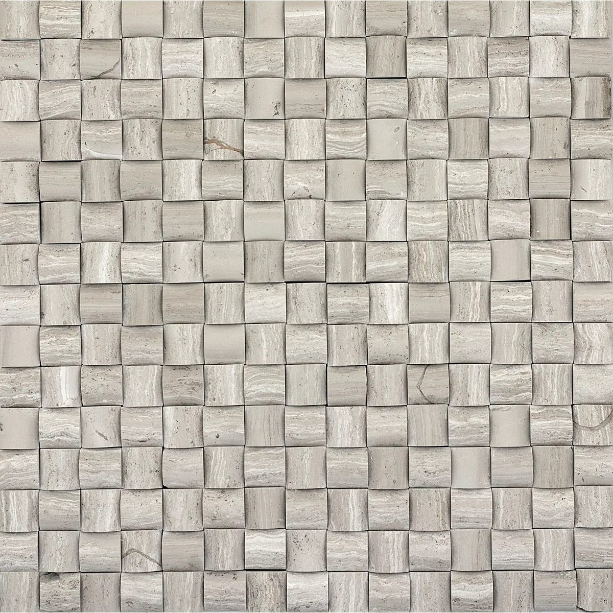 Metro Cream 12x12 Honed Bamboo Pattern Mosaic