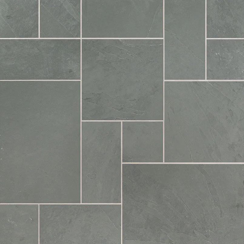 Montauk Blue Ashler Versailles Pattern