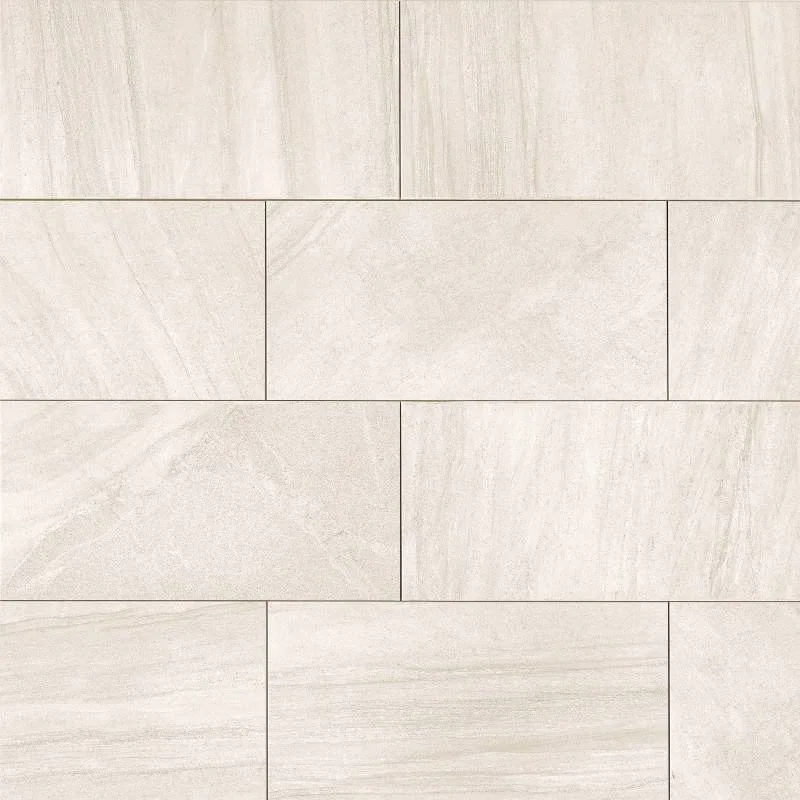 Beige Porcelain Tile in Velvet Finish, 12x24 size, Purestone Collection by Bedrosians