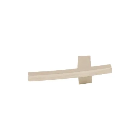 Slanted B Knob in Polished Nickel finish, decorative hardware for cabinets