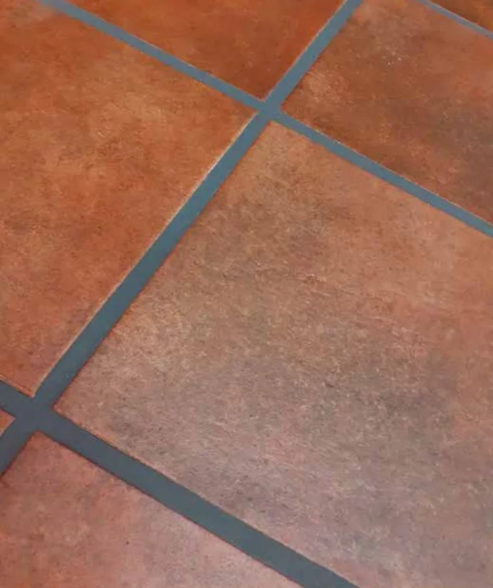 Antic Cuero porcelain tile 13x13 brown textured finish suitable for floor and wall applications