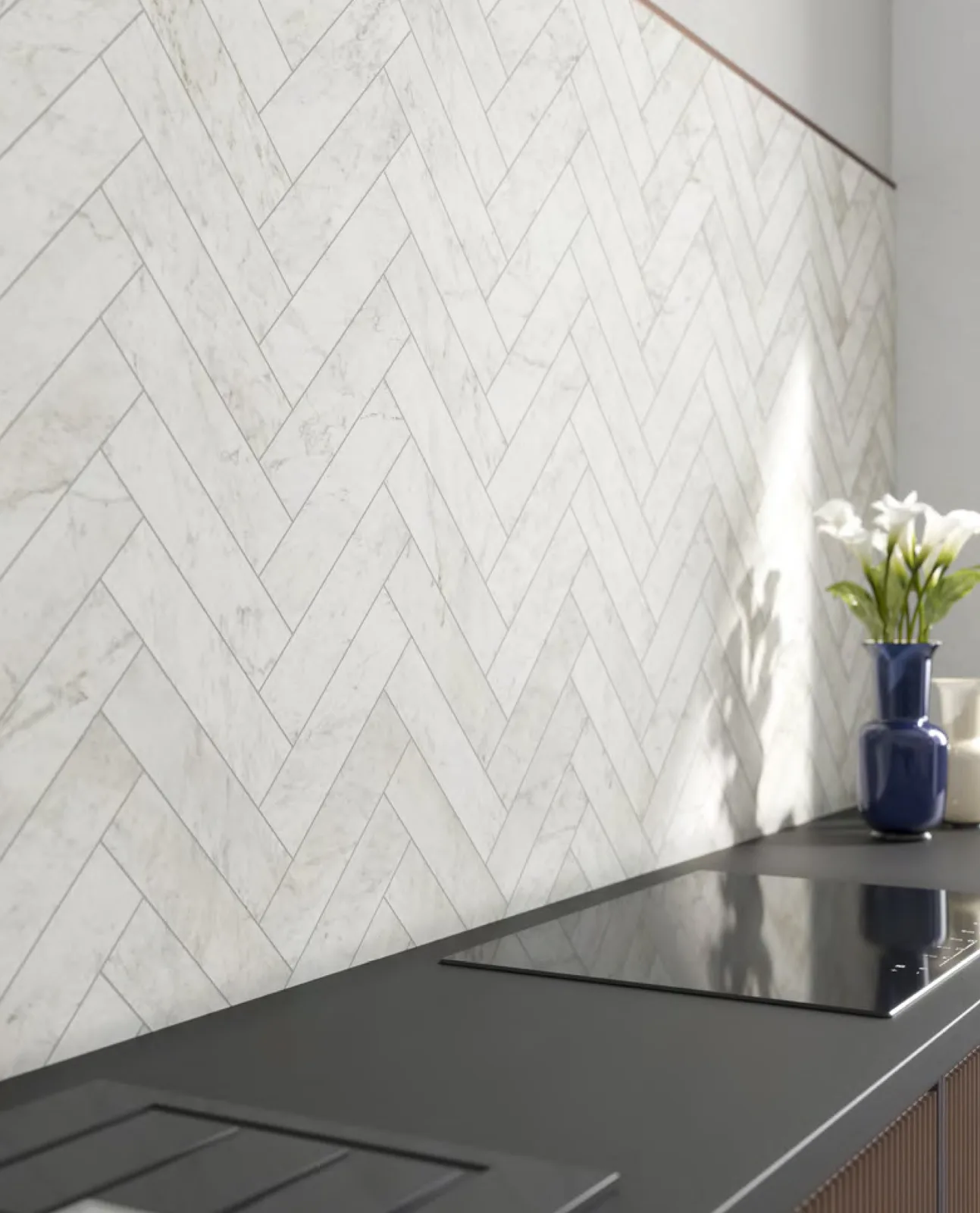 Nero Marquinia Black Polished Porcelain Tile 24x24