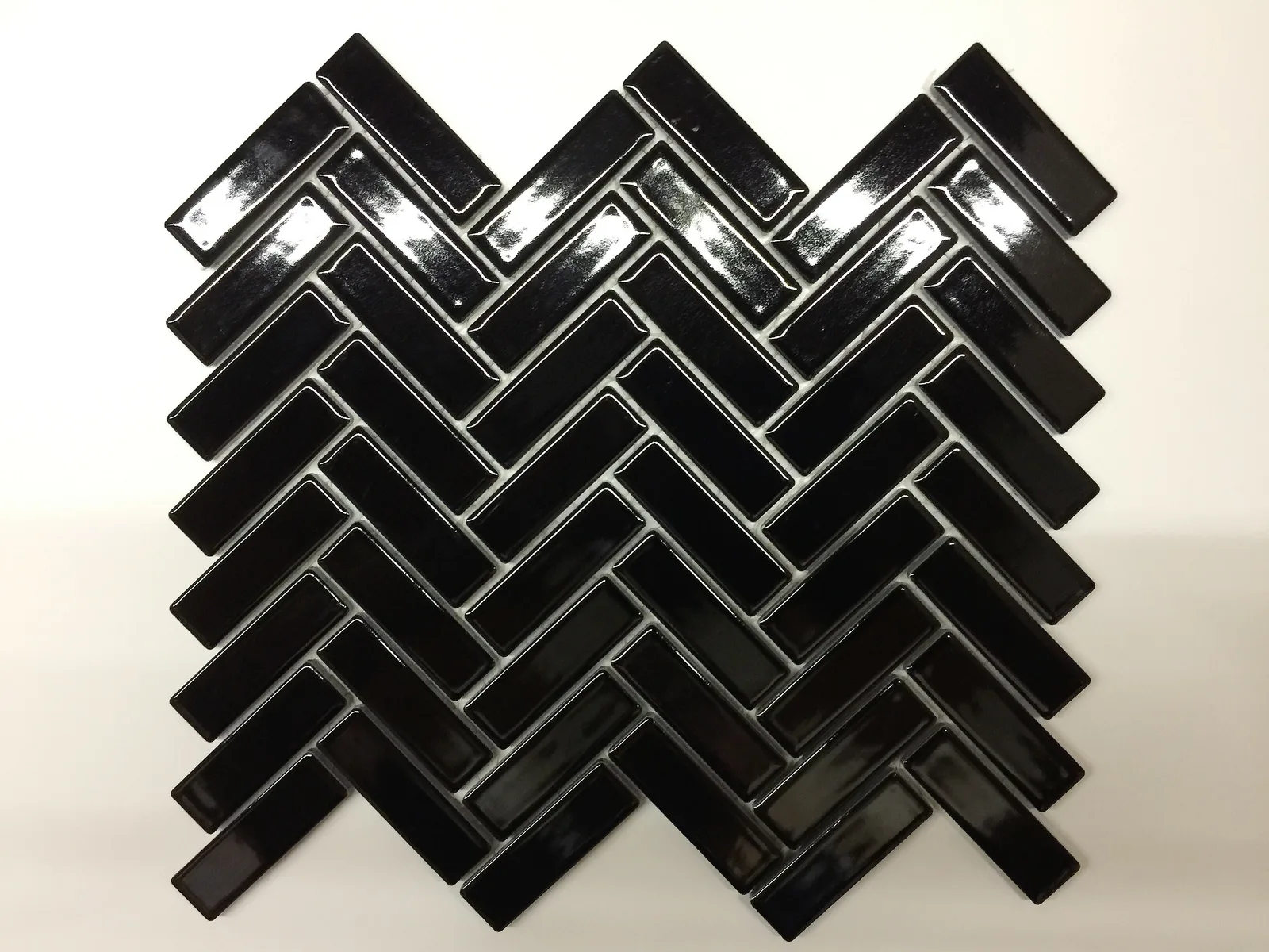 Cotto Black Herringbone