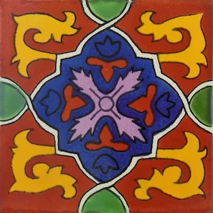 L90 - Terracotta Queretaro Talavera Tile