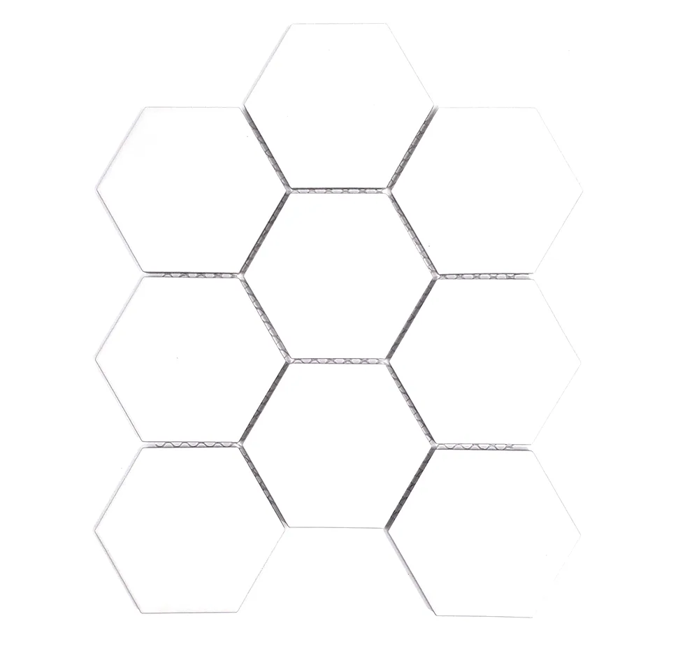 Gio Mosaic Tile in Black, Grey, White, Taupe, Cobalt - Glazed Porcelain, Various Sizes