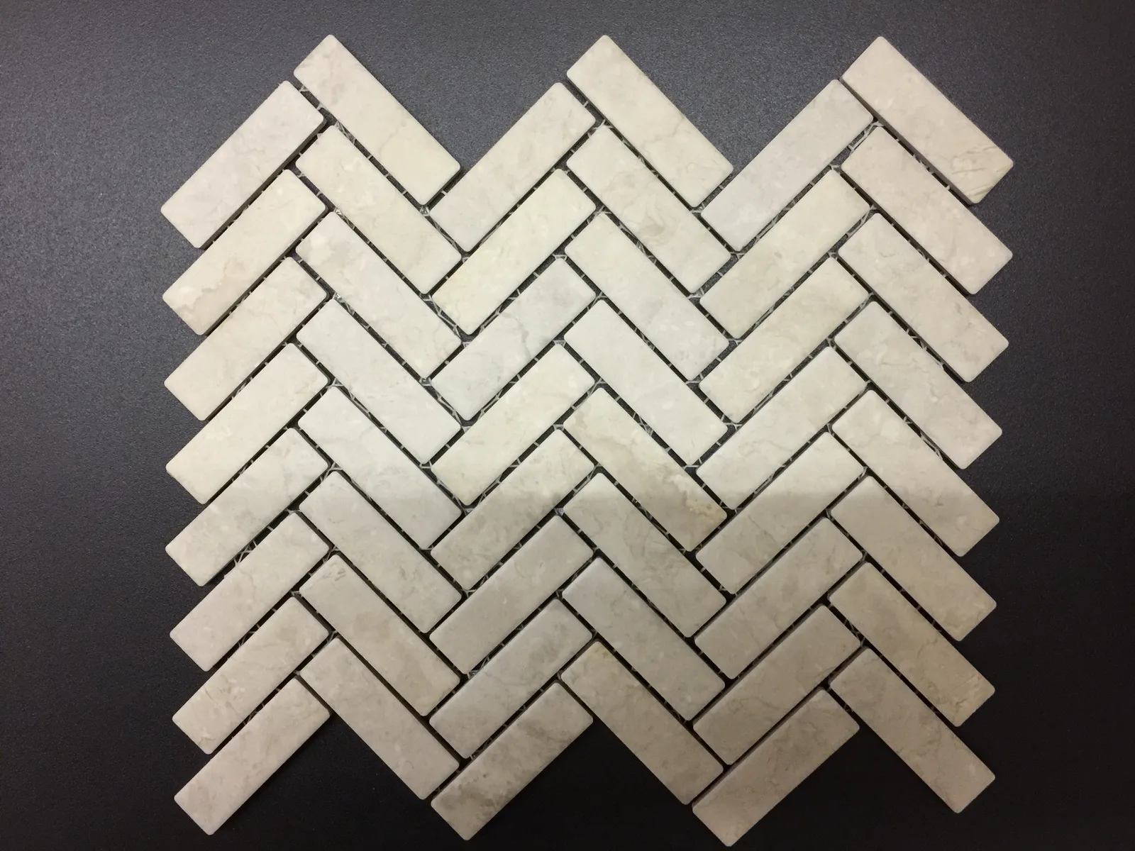 Cotto Archi Stone Crema Herringbone