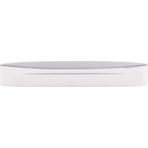 Oval Long Slot Pull in Polished Chrome, Oil Rubbed Bronze, Brushed Satin Nickel, and Flat Black finishes, decorative hardware for cabinetry