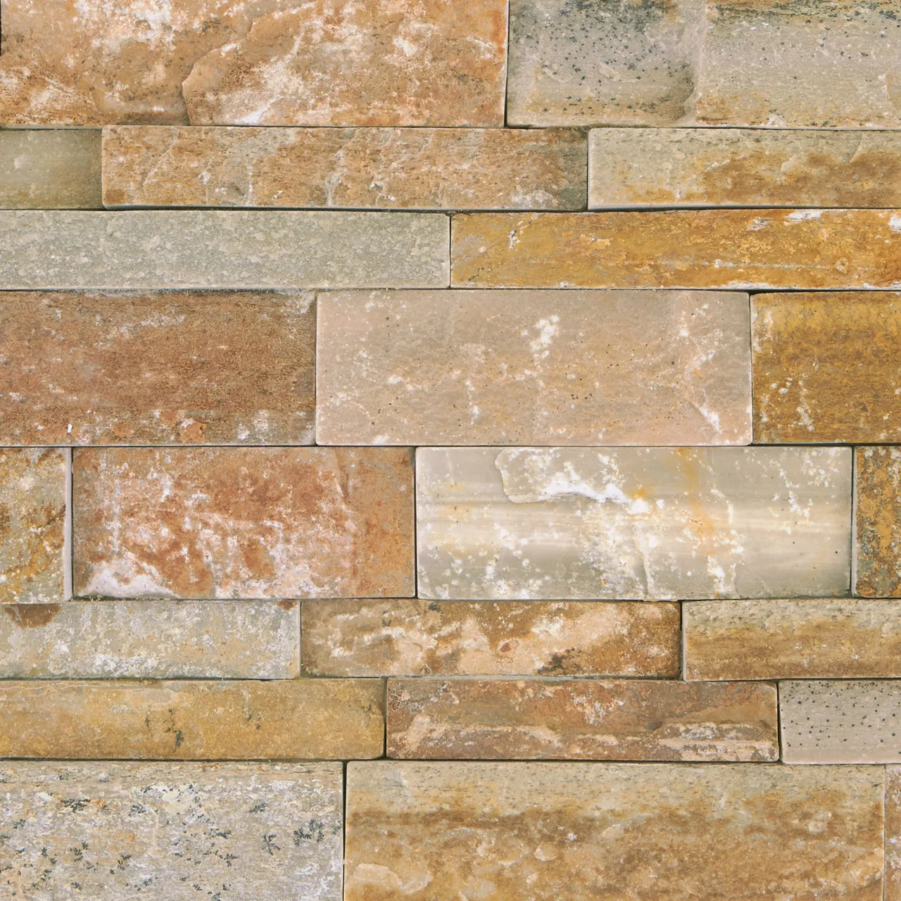 Daltile Stacked Stone Shanghai Rust