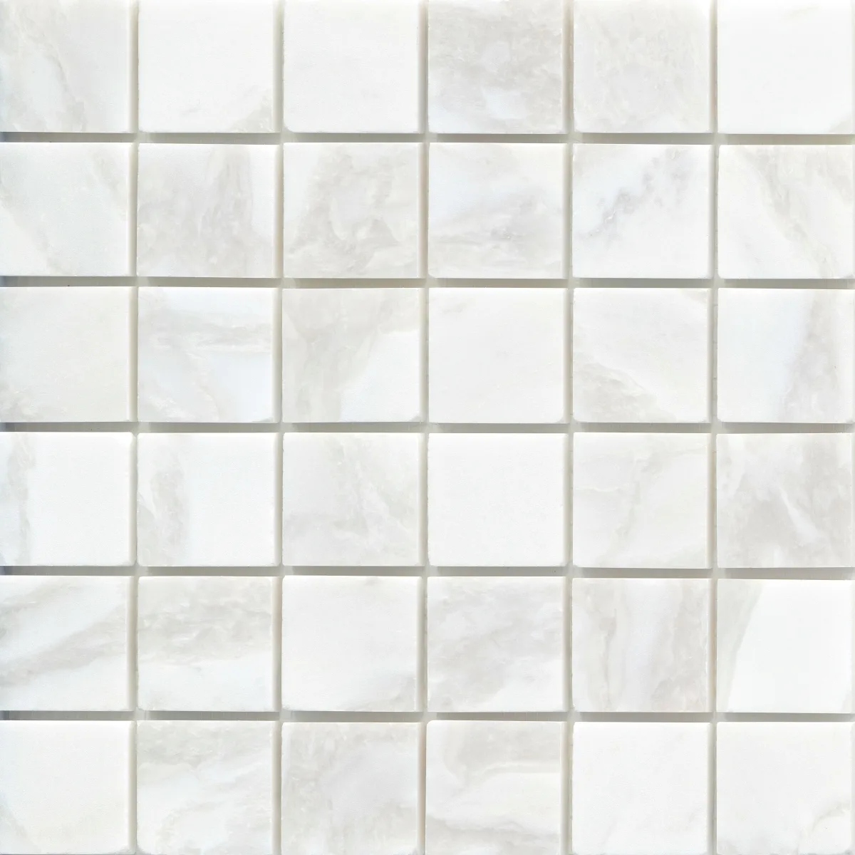 Calacata Polished Mosaic Apuano 6x12
