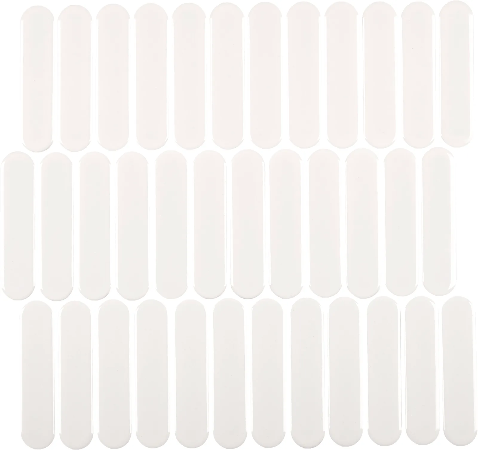 Bright White Oval