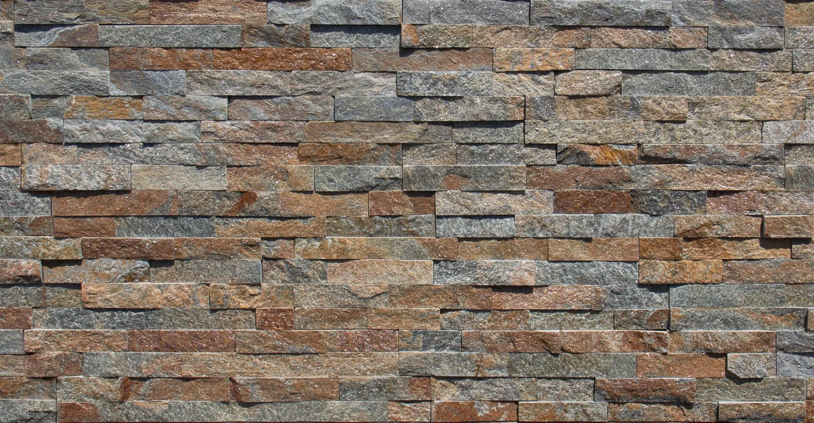 Antique Cinnamon Natural Stone Ledger Panel
