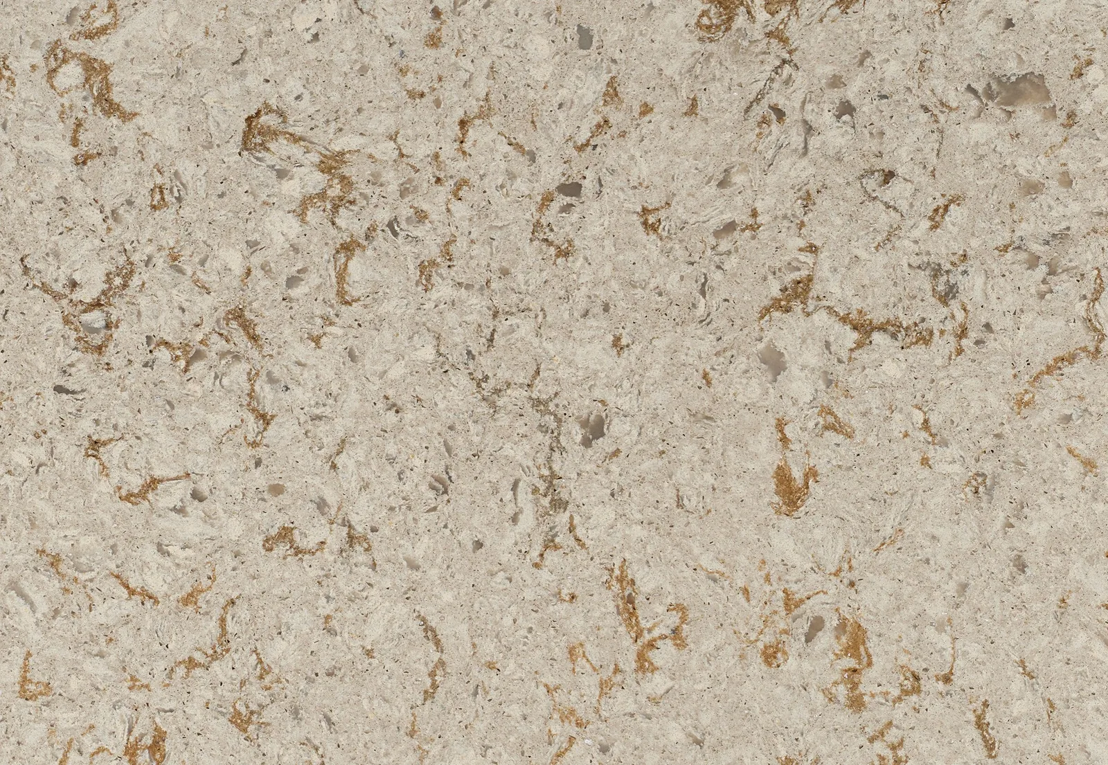 Windermere Quartz Countertop in polished finish, 132" x 65.5", Classic Collection by Cambria