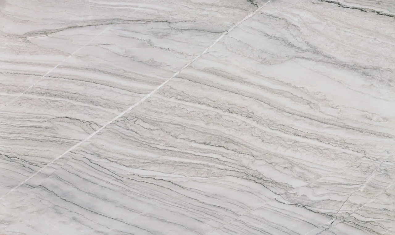 Daltile Natural Quartzite - Natural Stone Slab White Pearl