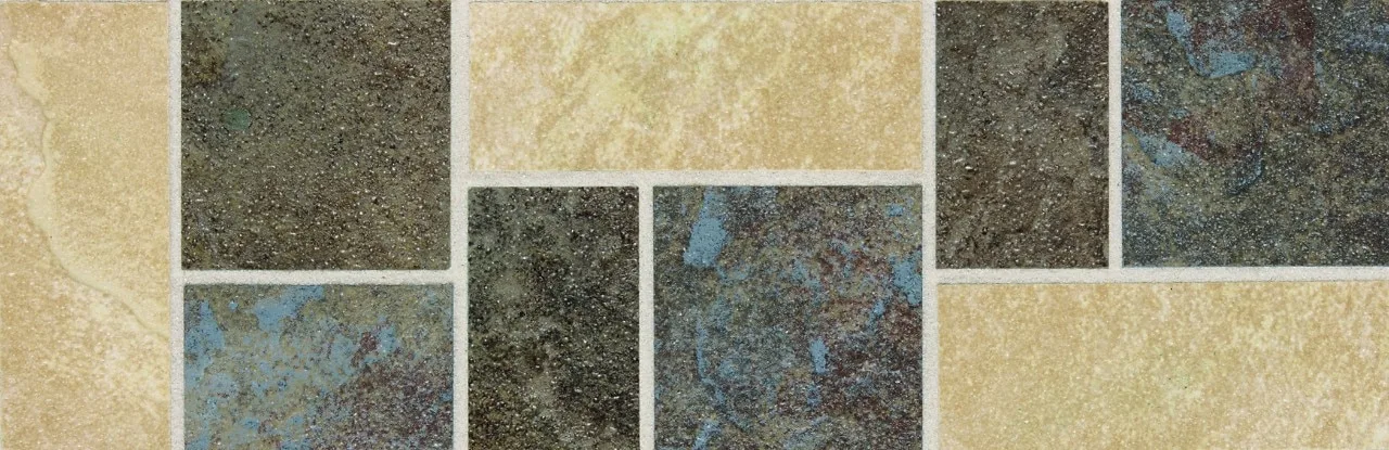 Daltile Continental Slate Gold/Blue/Brown