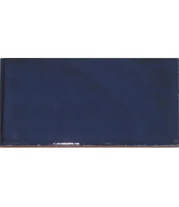 Navy Wash Talavera Subway Tile
