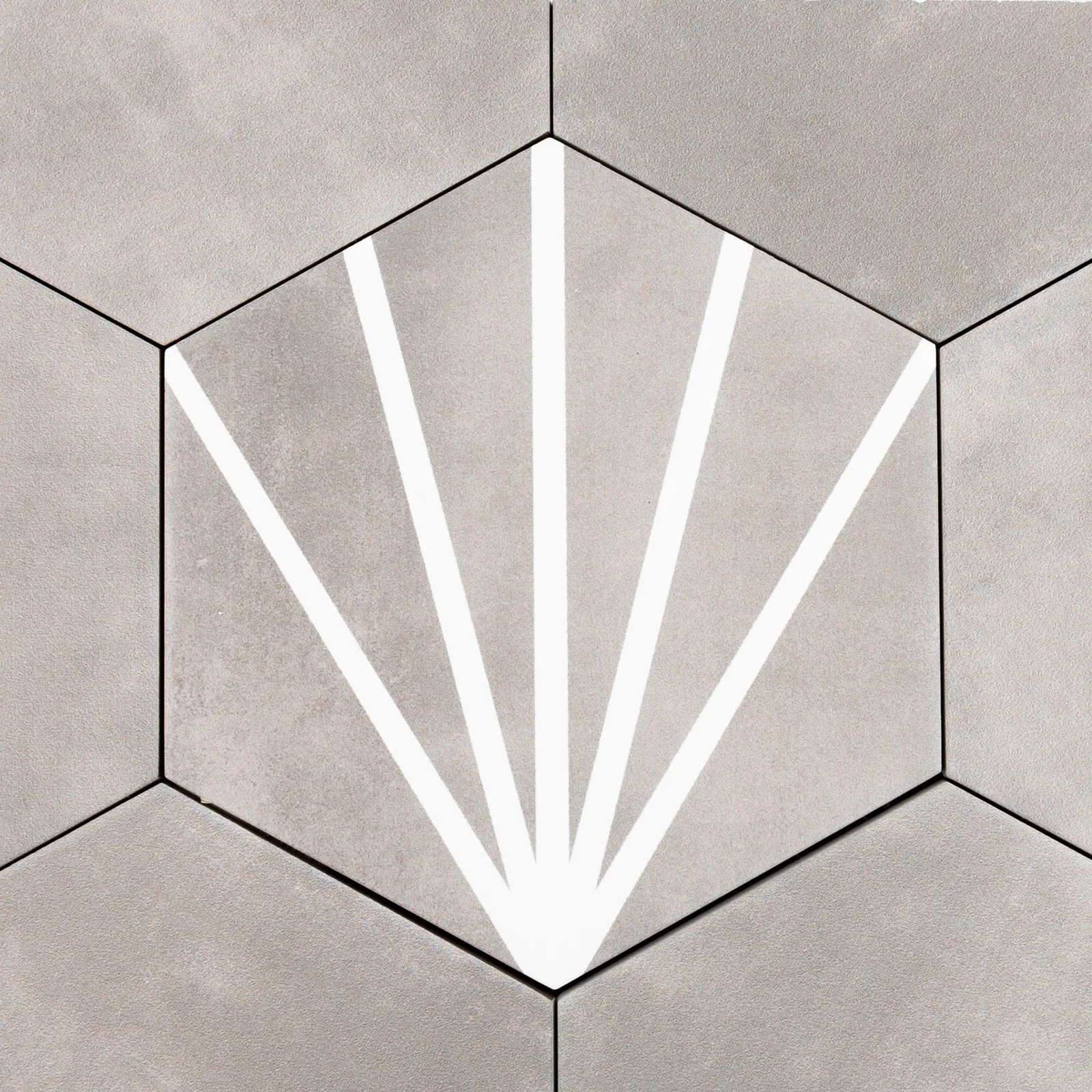 Meraki Even porcelain tile in GRIS and NEGRO, 8x9 size, matte finish, durable 9mm thickness
