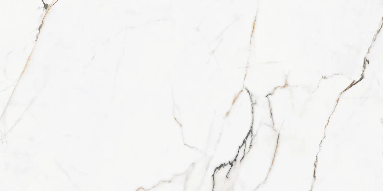 Torano Dorado porcelain tile in marble look, available in matte and polished finishes, sizes 24"x24", 12"x24", and 24"x48".