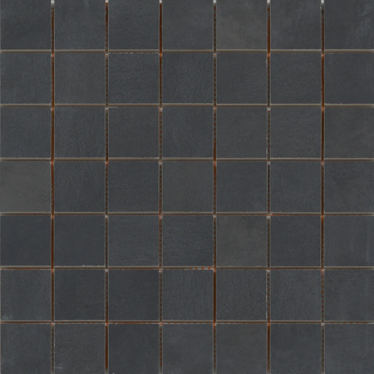 Cosmopolitan Mosaic Tile in Timber, Earth, Crystal, Charcoal, and Steel, 13x13 size, Emser Tile