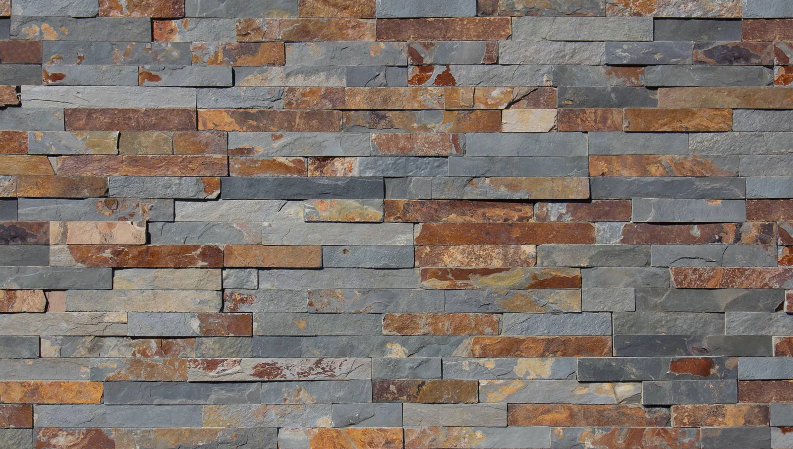 Multicolor Natural Stone Ledger Panel