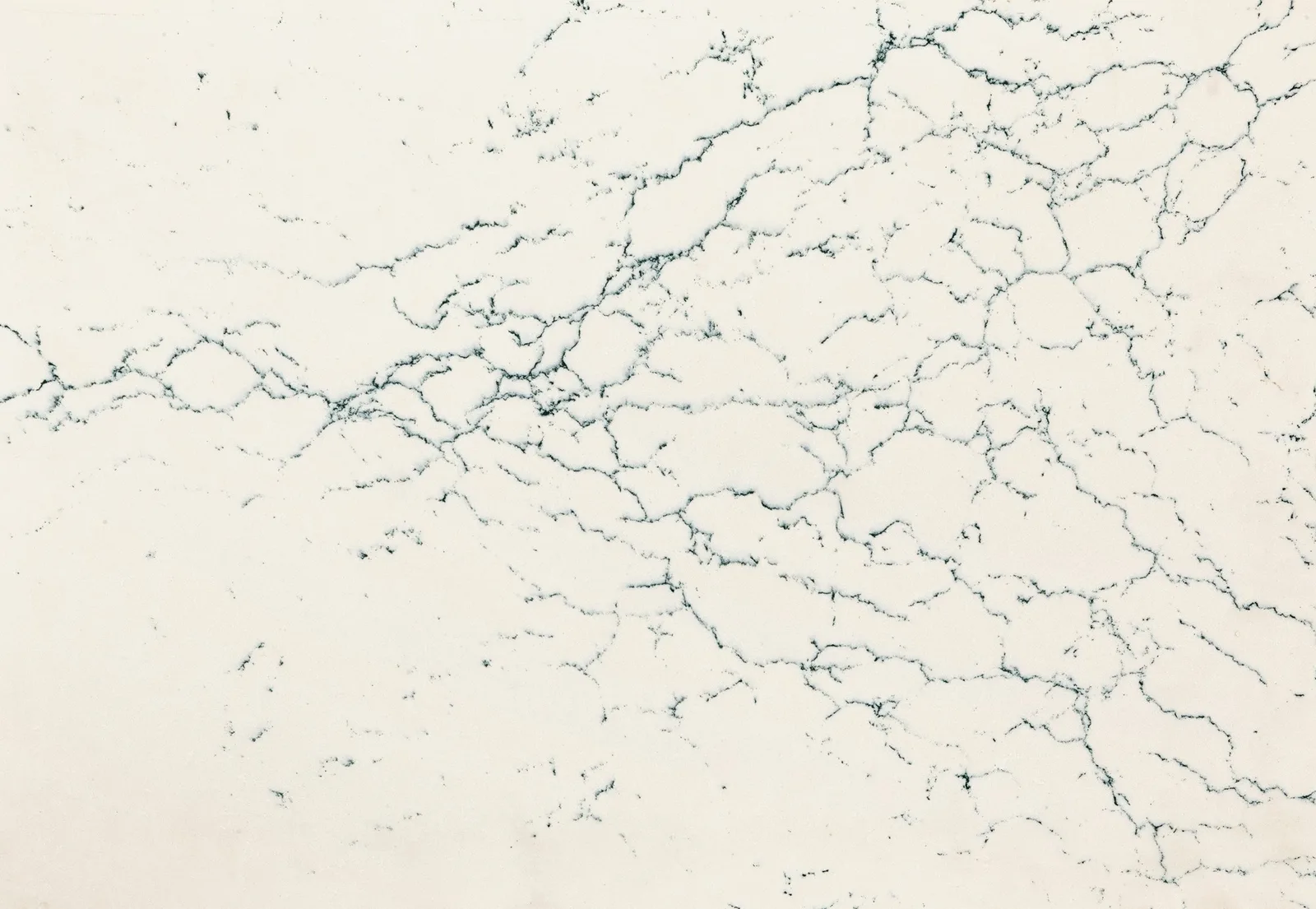 Ruxley quartz countertop in polished finish, 132" x 65.5", 2 cm thick, from Cambria's Signature collection