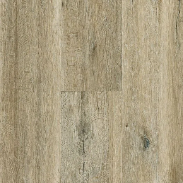 Lutea Paradise flooring in Dreamland Brindle color, luxury vinyl plank material, 8.9 inch width