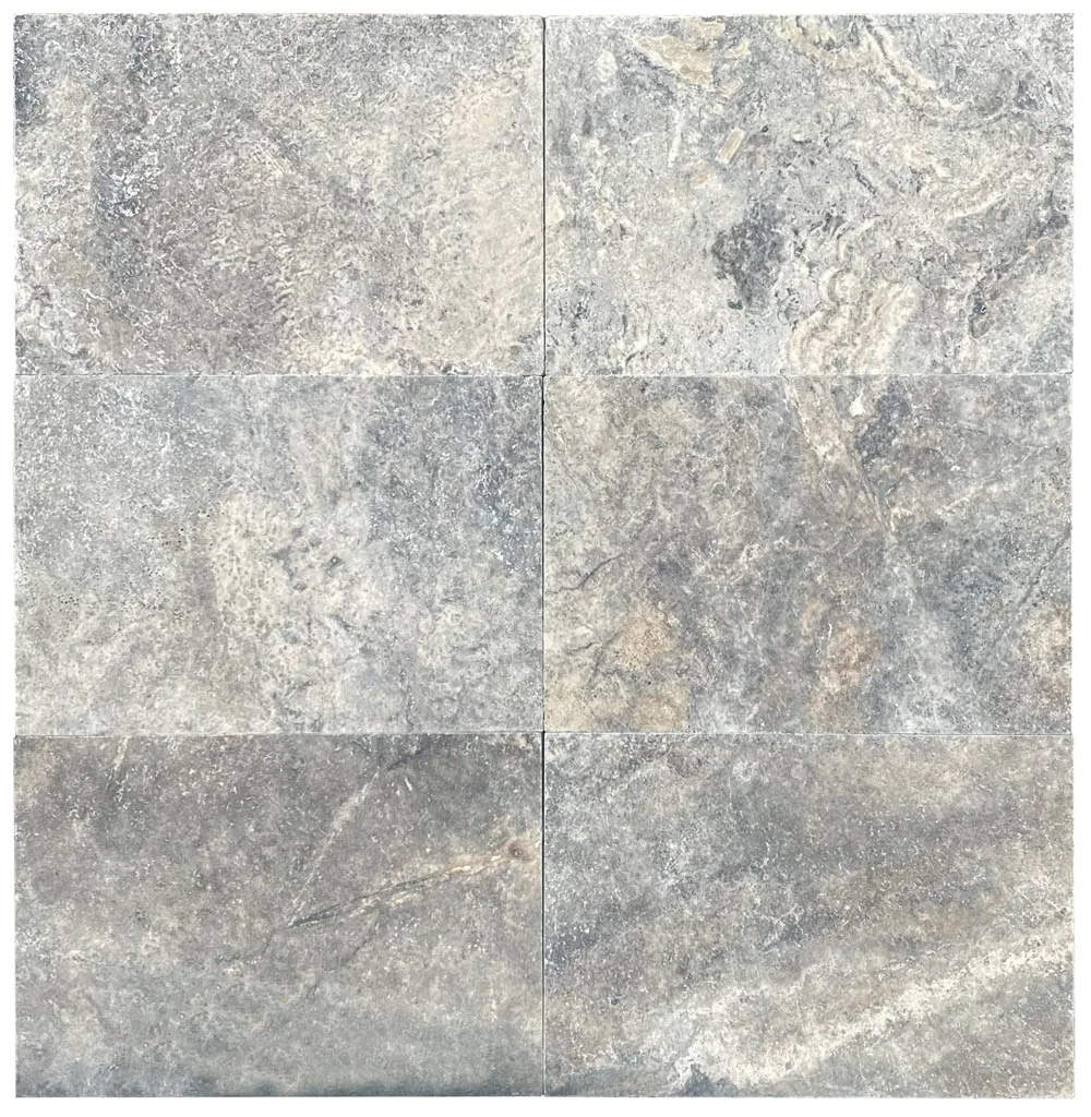 Silver Travertine Pavers