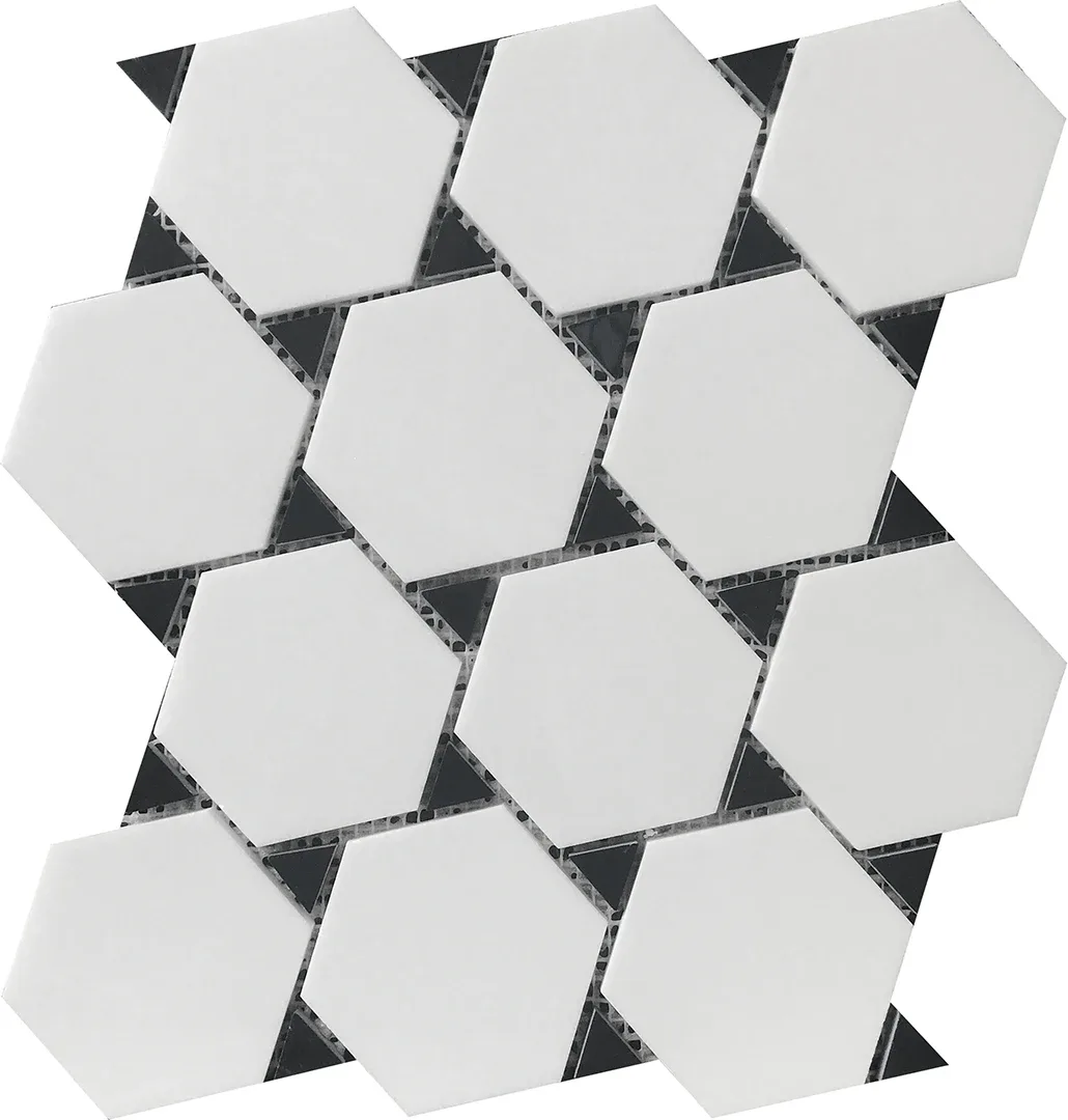 Thassos & Nero Marquina Dot