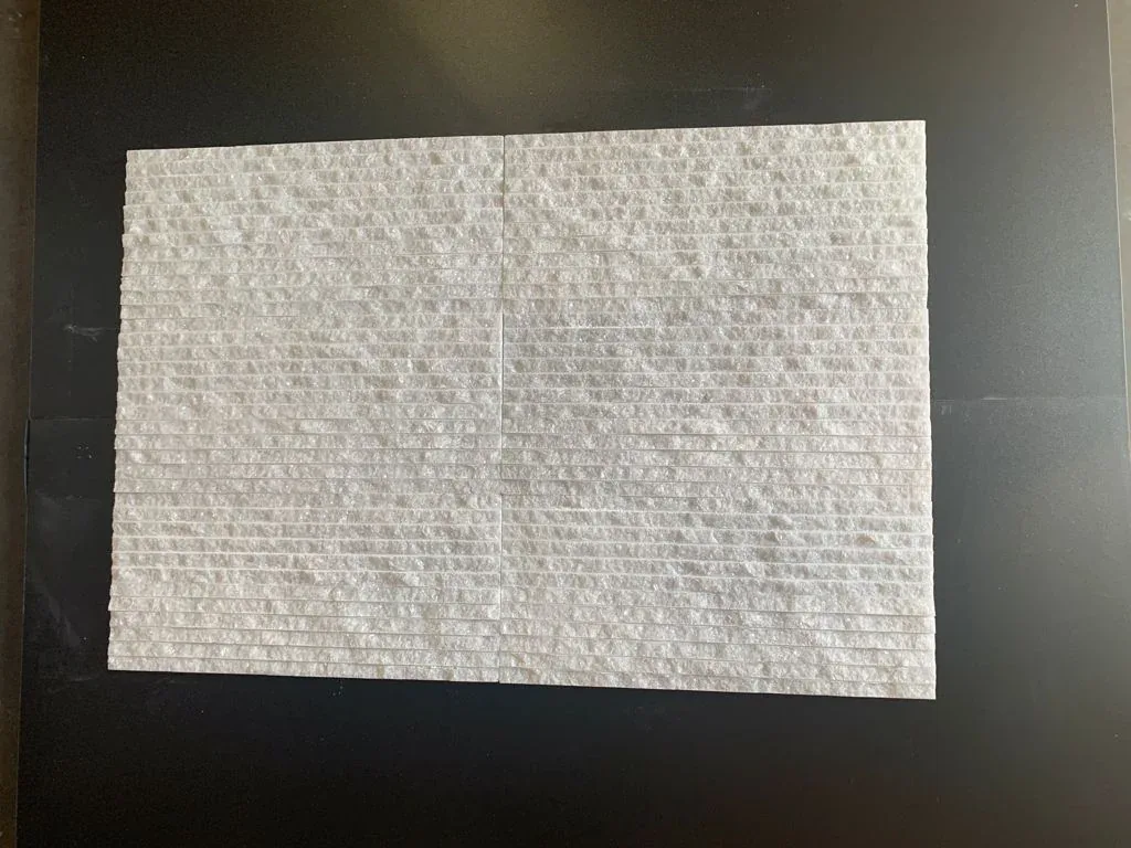 Crystal White Marble Veneer