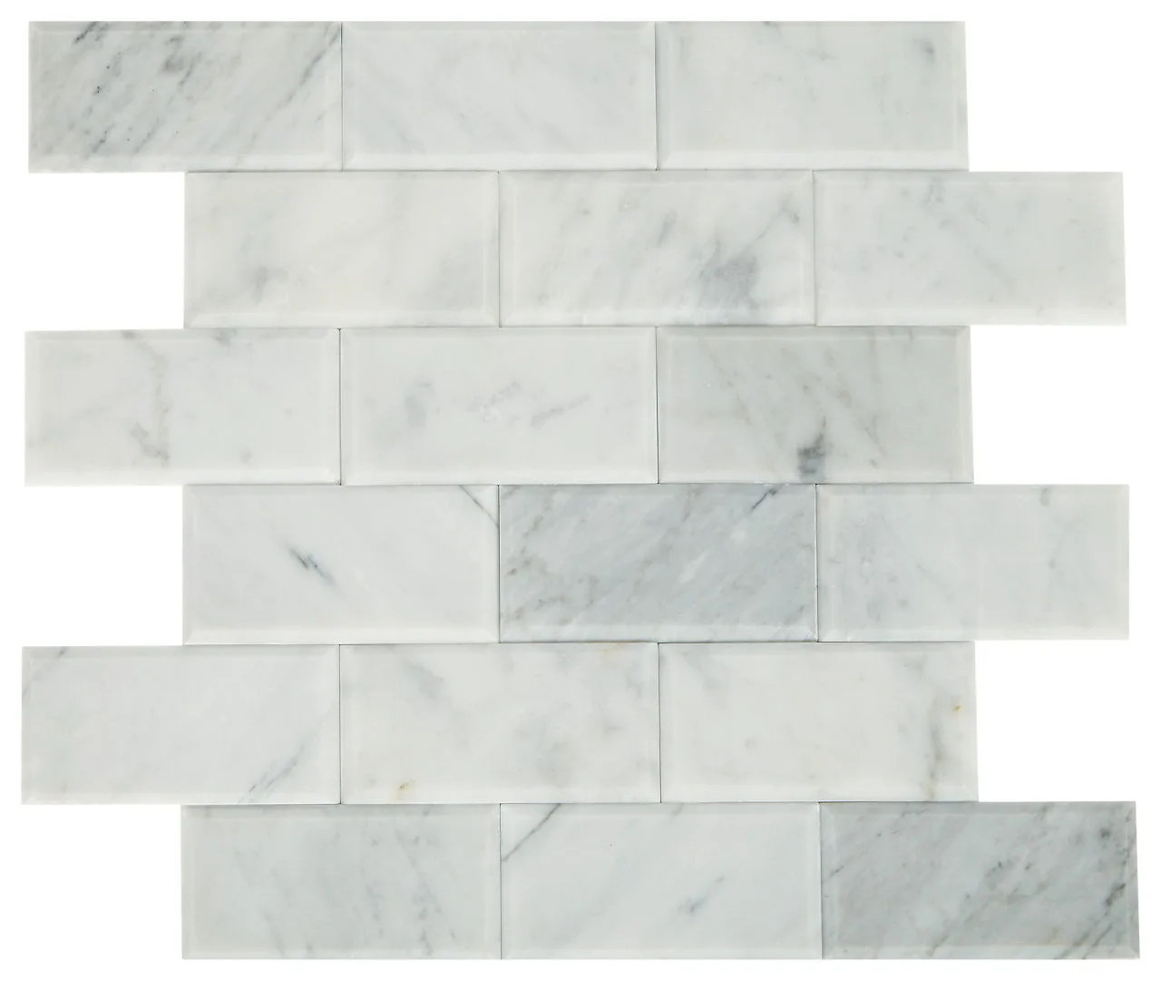 Daltile SimplyStick Mosaix Carrara White