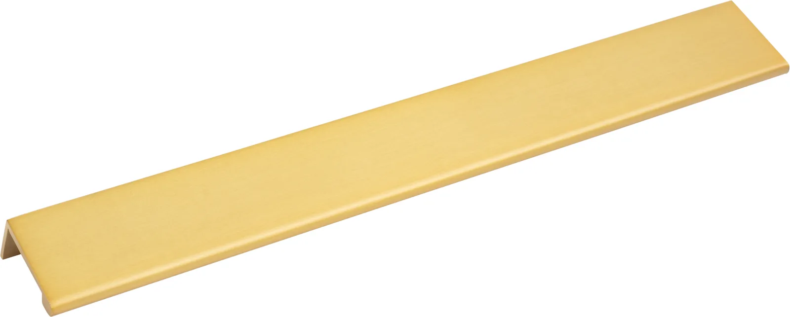 Edgefield Tab Pull-12 in Brushed Chrome, 12 inches long, decorative hardware for cabinetry