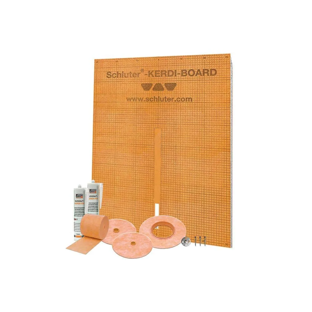 Schluter Kerdi-Board-Kit Wall Surround Waterproofing Kit KBKIT