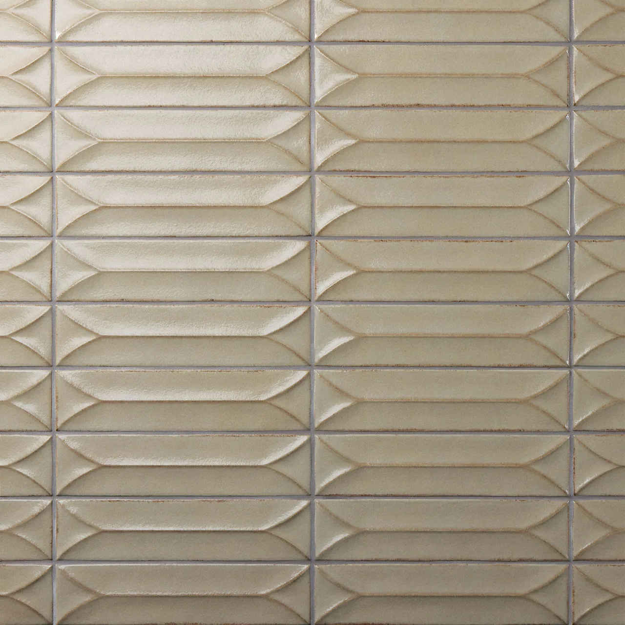 Marazzi Terramater Moss 3.5x15 glossy glazed porcelain backsplash wall tile