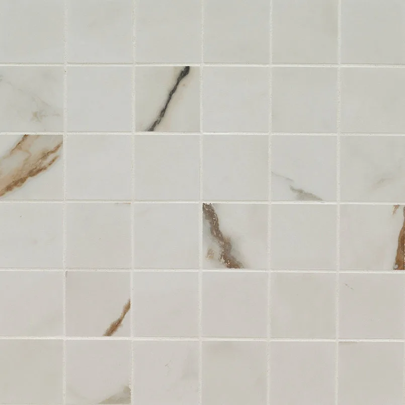 Regallo Calacatta Marbella 2x2 Mosaic