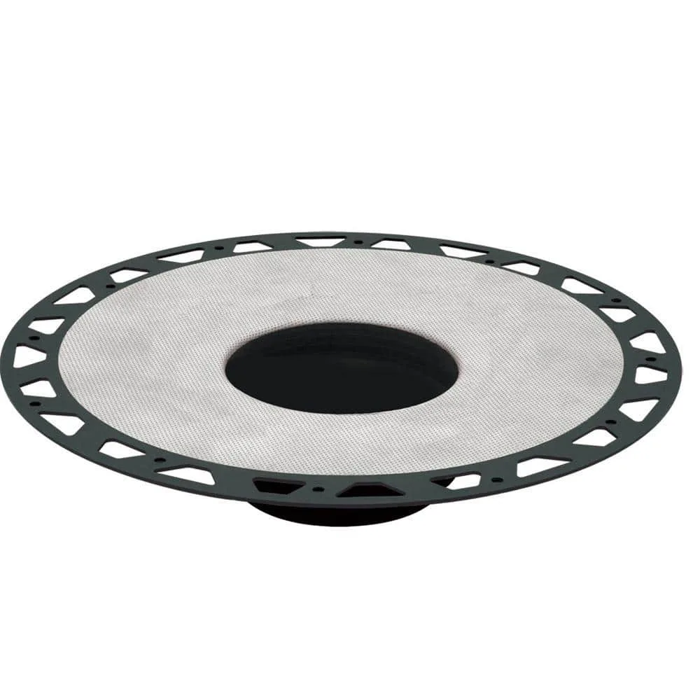 Schluter Kerdi-Drain 11-13/16 in. PVC Flange Kit With 3 in. Outlet KD3/PVC/FL