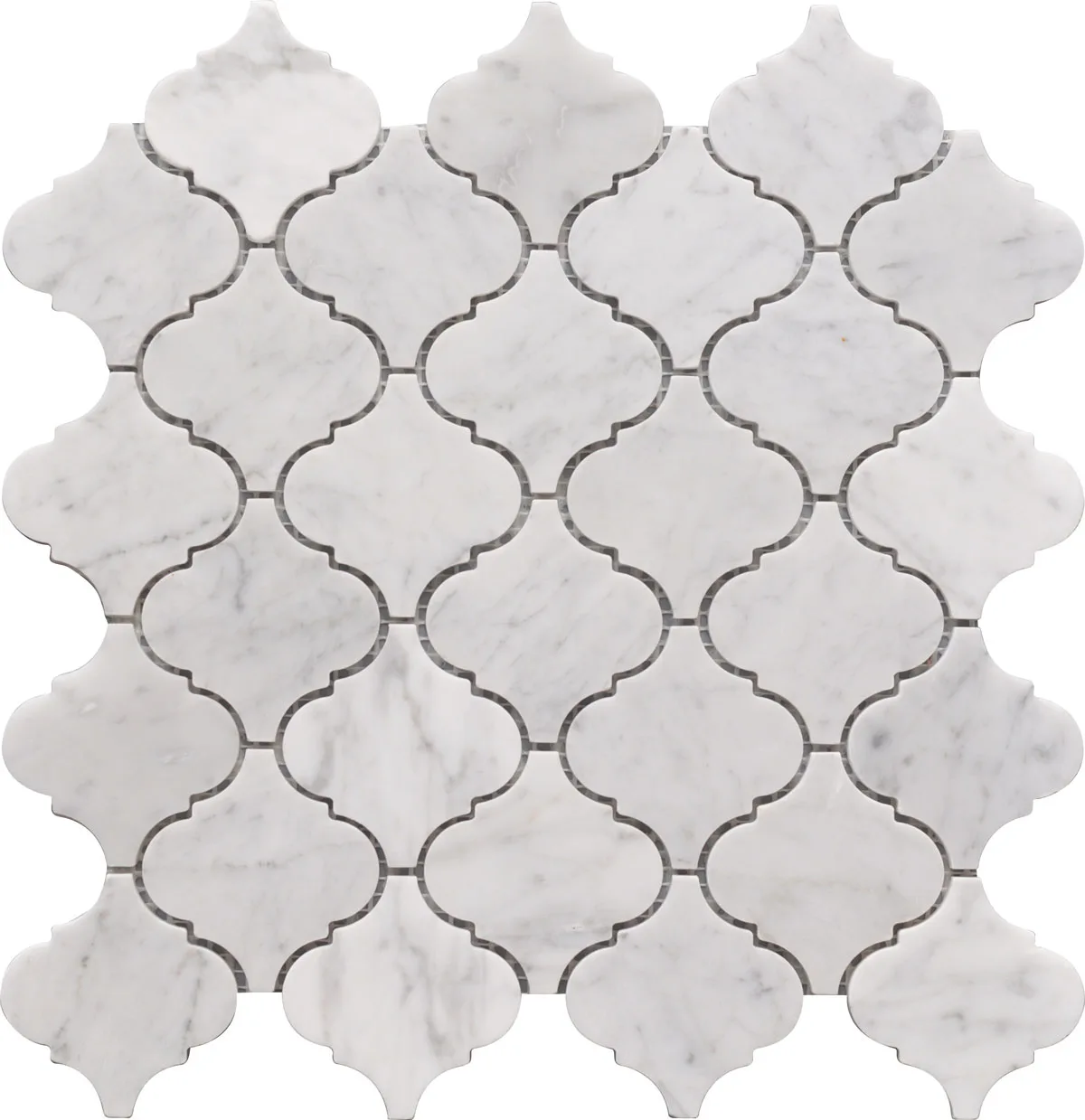 Carrara Marble Mosaic Tile 12x12 Natural Stone & Glass Mosaics