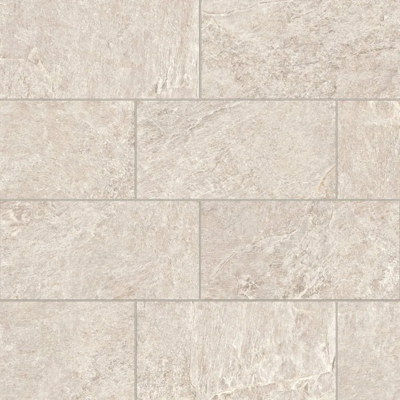 Alabaster porcelain tile 24x48 matte finish from Farmhouse Living collection by Bedrosians