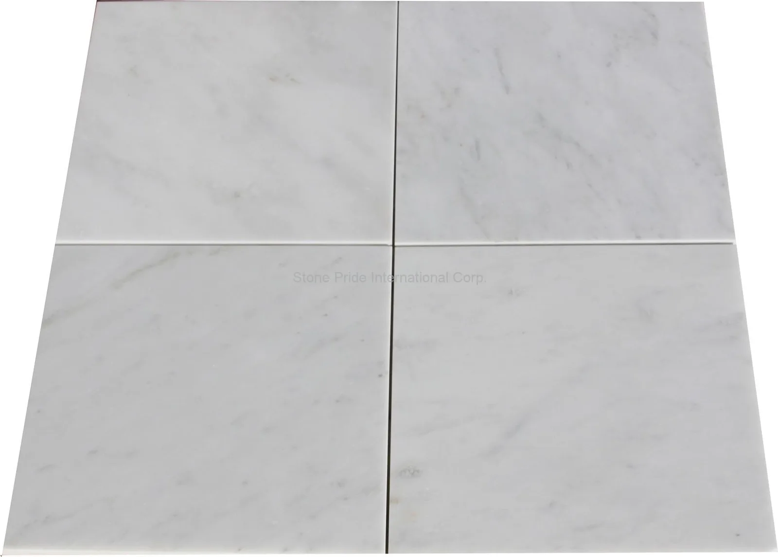 Arabescato DanBa Marble Tile in polished and honed finishes, natural stone, elegant white and grey pattern
