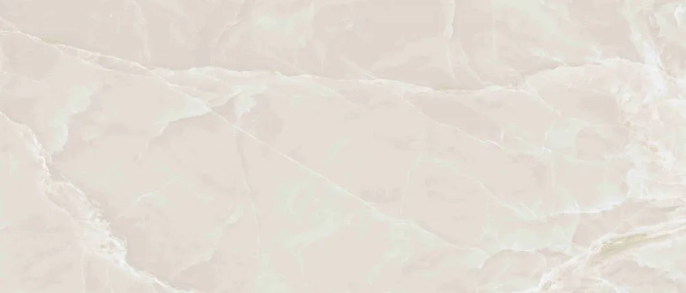 Florim Slab Program Eccentric Luxe Cloudy White porcelain slab 47x110 glossy finish marble look