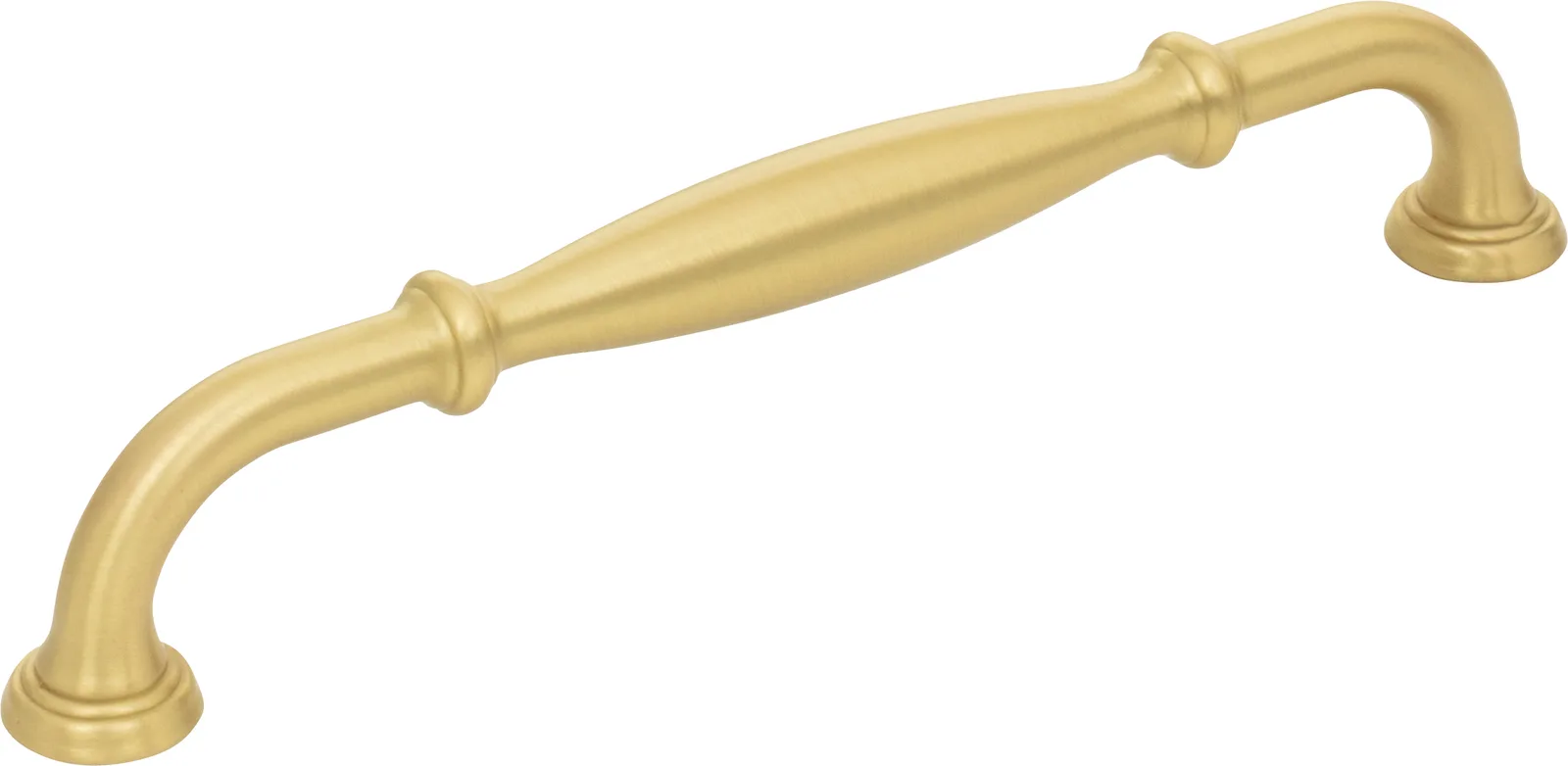Tiffany Cabinet Pull-160 in Pewter, decorative hardware for cabinets, 7-1/16" overall length, 160 mm center-to-center
