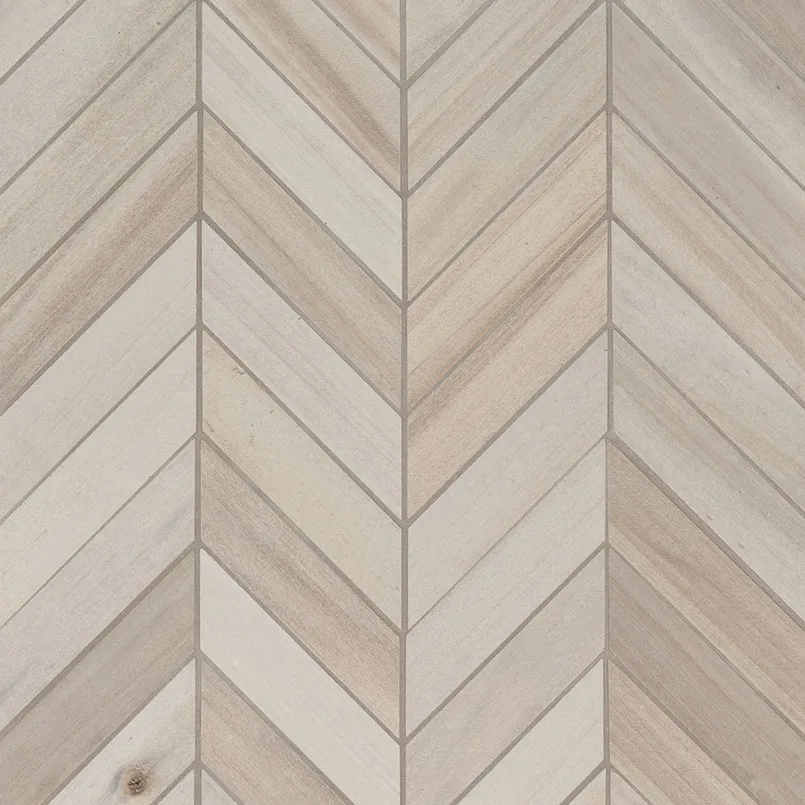 Havenwood Dove Chevron 12x15 Mosaic