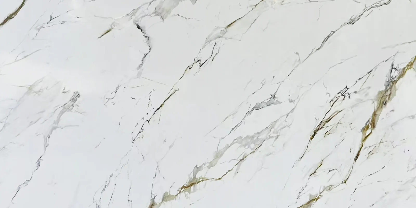 New Calacatas Gold Quartz Countertop, polished finish, 122-126x63 slab, quartz material