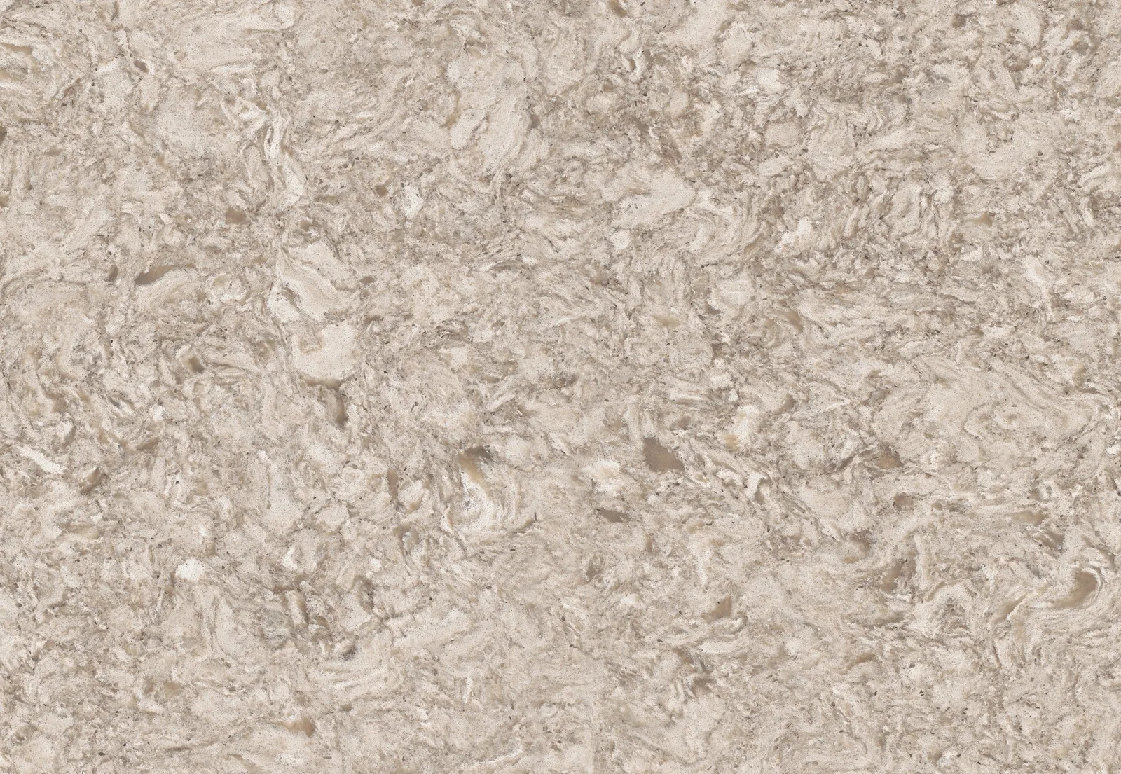 New Quay quartz countertop in polished finish, 132" x 65.5", material: quartz, color: New Quay