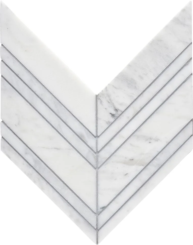 Calacatta Gris Chevron